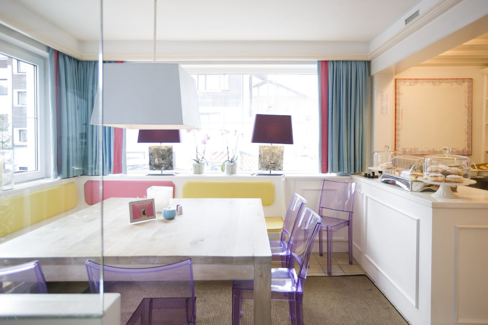 A-Rosa Collection Hotel Thurnher'S Alpenhof Zürs Ресторант снимка